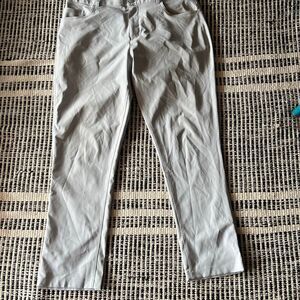 Puma Size 38/32 Light Grey athletic pants casual wear athletic slacks